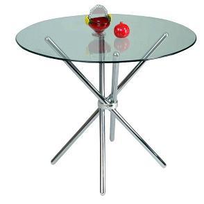 Small meeting table Glass top - B107-HYDG in Mumbai by Woodware