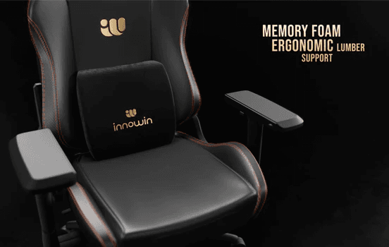 Blaze Gaming Chair - Blazememoryfoamlumbarsupport in Mumbai by Woodware