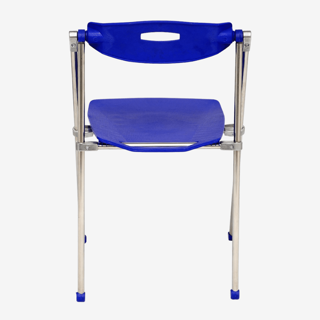 Celik Folding Chair - Celik_Blue_back in Mumbai by Woodware