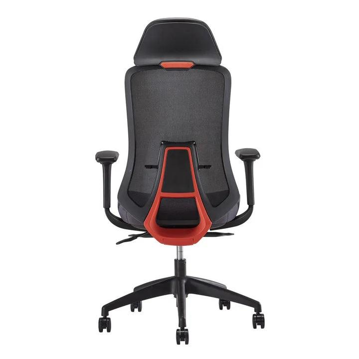 Zoy HB Black Office Chair in Mumbai by Woodware