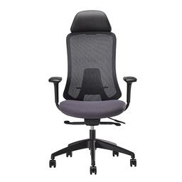 Zoy HB Black Office Chair - redoak_zone_chair-executive_front_01 in Mumbai by Woodware