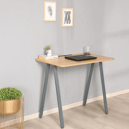 Vego Table for Home or Office - vego-study-table-with-mobile-holder-in-urban-teak-finish-by-woodware-vego-study-table-with-mobile-ho-htcomgcropedsquare in Mumbai by Woodware