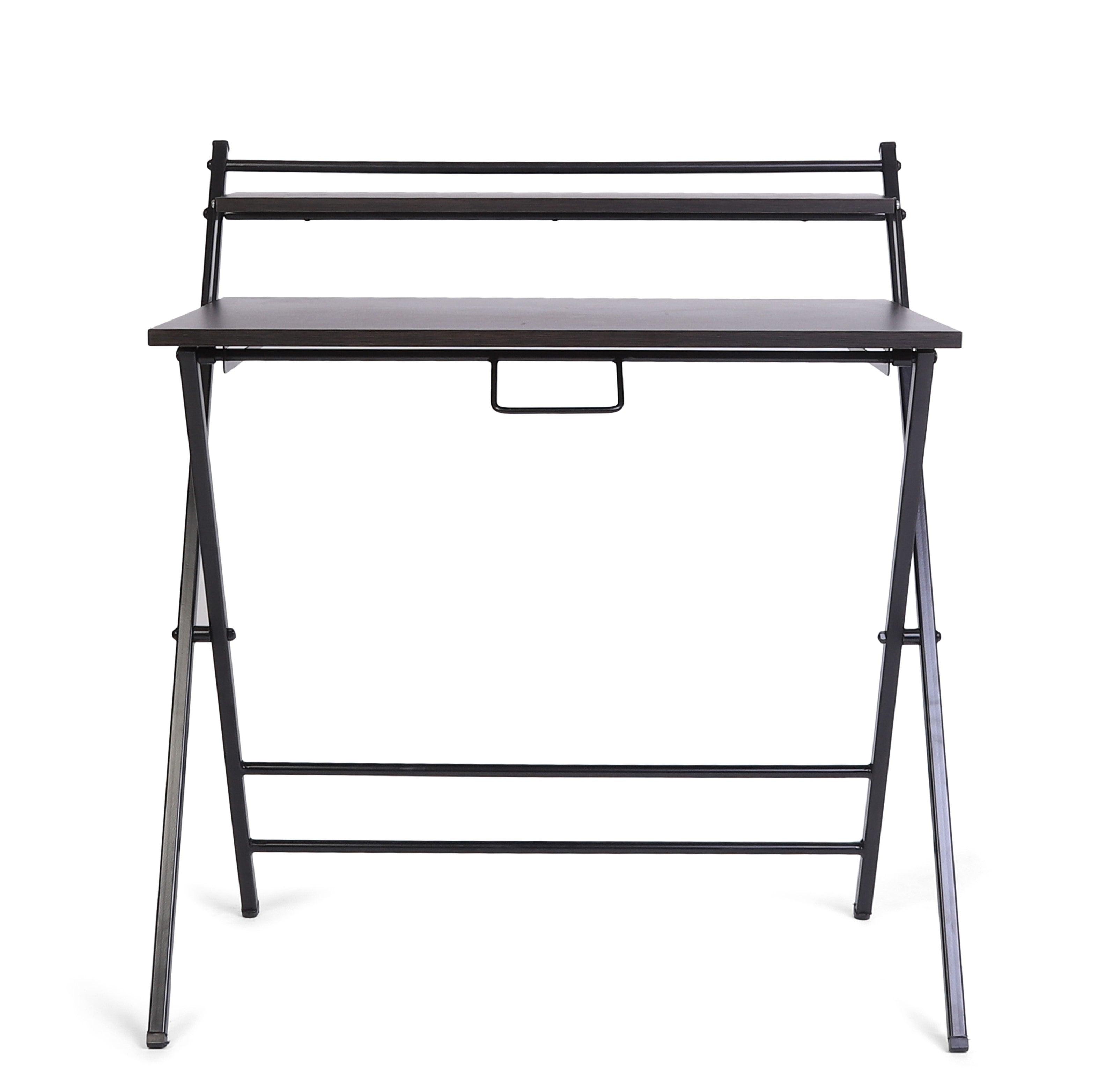 Futura Foldable Desk Standard (Dark Brown) - Futura-wenge-7 in Mumbai by Woodware